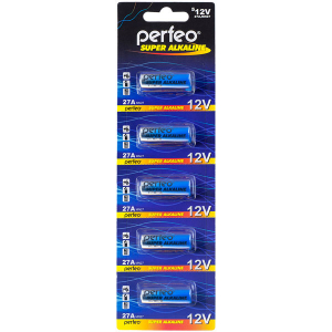 Батарейка 27AE Perfeo 5BL Super Alkaline (5) (70)