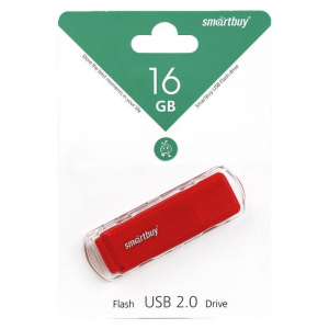 Модуль памяти Flash Disk 16GB Smart Buy Dock red