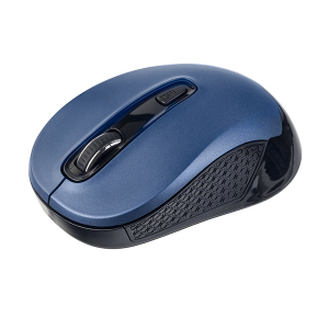 Мышь Perfeo беспров., оптич. "PARTNER", 4 кн, DPI 800-1600, USB, чёрный/синий (PF-382-WOP-B/BL)