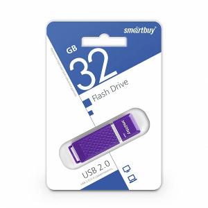 Модуль памяти Flash Disk 32GB Smart Buy Quartz Violet